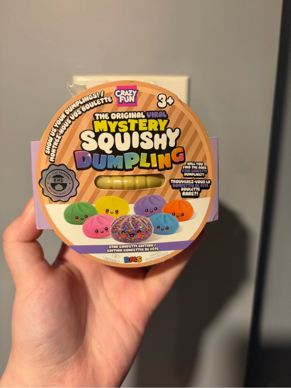 RMS Star Confetti Edition — CONFIRMED Rare Dumpling ✨ NEW SEALED